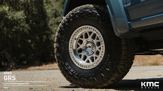 Kmc Km549 Grs Gloss Silver With Machined Face 17X9 Ford Raptor