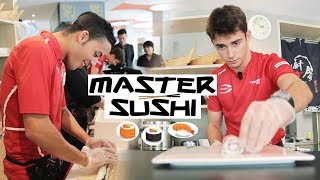 Master Sushi with Charles Leclerc & Antonio Fuoco