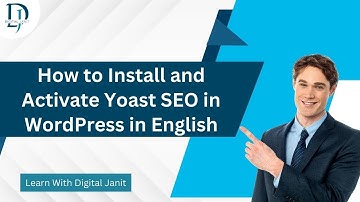 How to Install and Activate Yoast SEO in WordPress in English