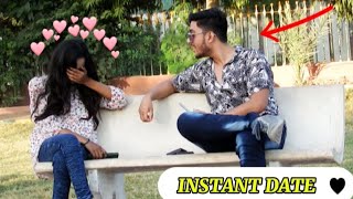 Instant Date Prank in Park | Instant Date Girl Gone Romantic | Prank in Pakistan