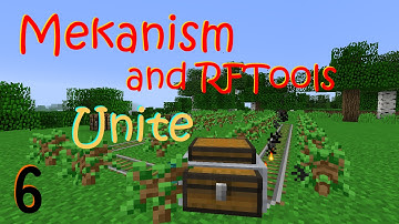 Minecraft 1.10.2 - Mekanism and RFTools Unite Part 6 - Steve