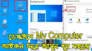 How To Show My Computer Icon On Desktop In Windows 10, Display This PC Icon | Learn Unlimited