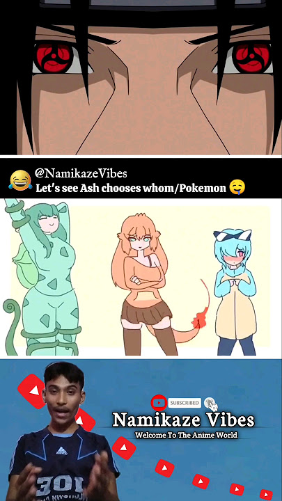 Choosing Pokemon Girls 🥵 #pokemon #namikazevibes #shorts