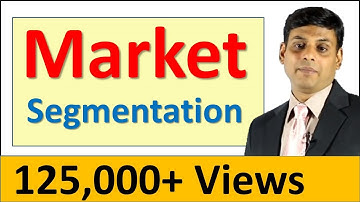 12. Market Segmentation - Marketing Lecture by Dr Vijay Prakash Anand