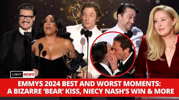 Emmys 2024 The Highs And Lows Unleashed A Peculiar Bear Kiss Niecy Nash S Triumph And More
