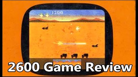 Chopper Command Atari 2600 Review - The No Swear Gamer Ep 59