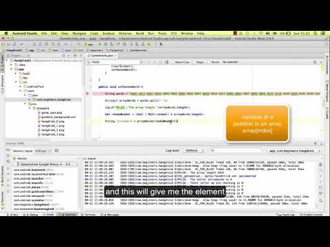 Android Studio Course with Subtitles, Lesson 38