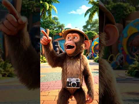 الغريلا بتشوف باقي الحيوانات