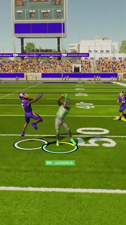 Yea im feeling a pick6 comin #trending #gaming #multiplayer #maximumfootball24