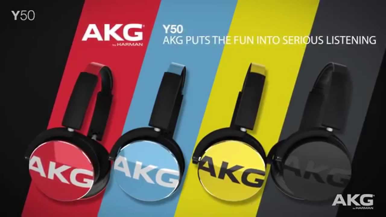 AKG Y Series Y50 On Ear Headphones YouTube