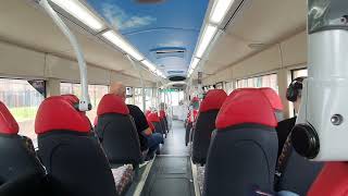 *Tired Full Thrash* Transdev Harrogate Volvo B7RLE Eclipse 1837 (YJ07 PDU) Route X99