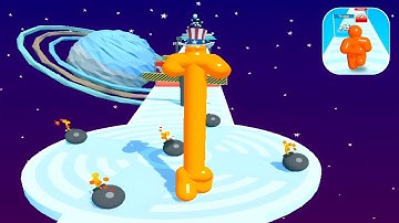 Tall Man Run - All Levels Gameplay Android, iOs Mobile - Part 2