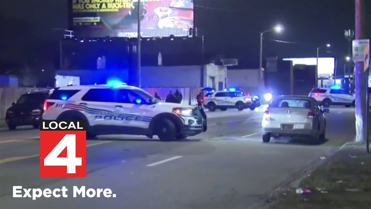 1 person dead after being run over by 4 cars on Detroit’s east side ...