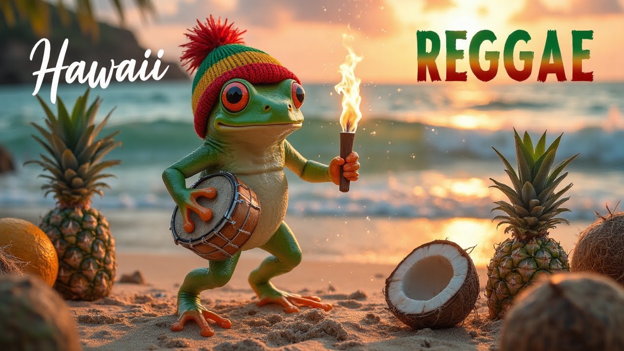 Hawaii Reggae Relax Mix 2026 🌈 Colorful Skies & Easygoing Island Beats