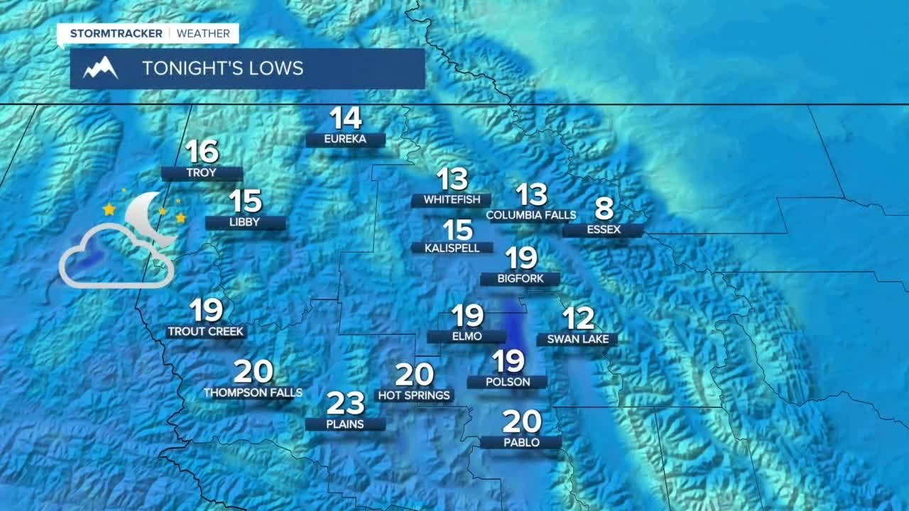 Clearing skies and cold temperatures through Friday - YouTube