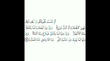 2 - سورة البقرة ٧٤ - مشاري بن راشد العفاسي