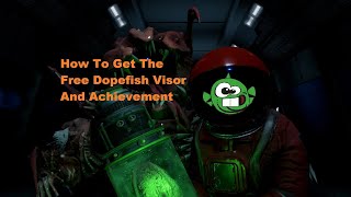 How To Get The Free Dopefish Visor And Achievement | Unfortunate Spacemen