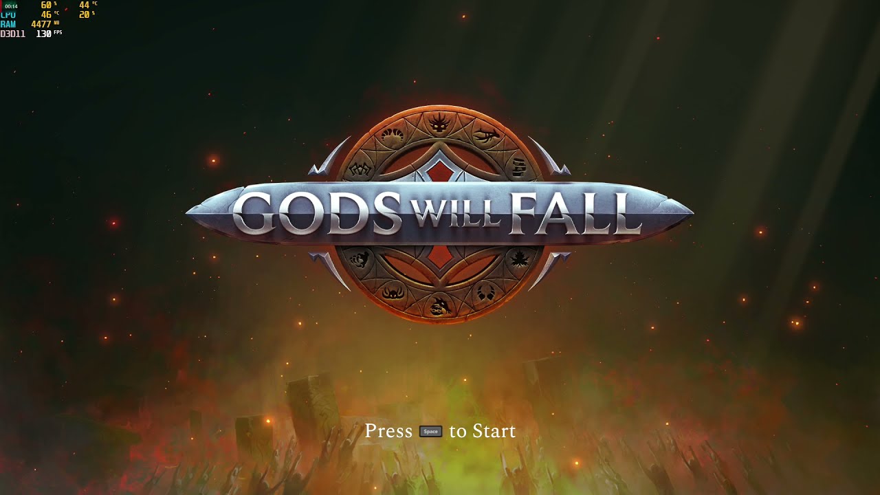 Ryzen 5 5600g apu stock settings playing Gods Will Fall