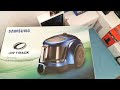 SAMSUNG AIR TRACK BAGLESS VACUM CLEANER unboxing and reviews