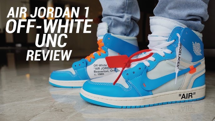 Virgil Abloh x Air Jordan 1 “UNC” Detailed Look