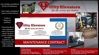 Utility Elevators - Monthly Maintenance