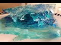 Resin Wave Sculptures Demonstration - 1- Easy to Do