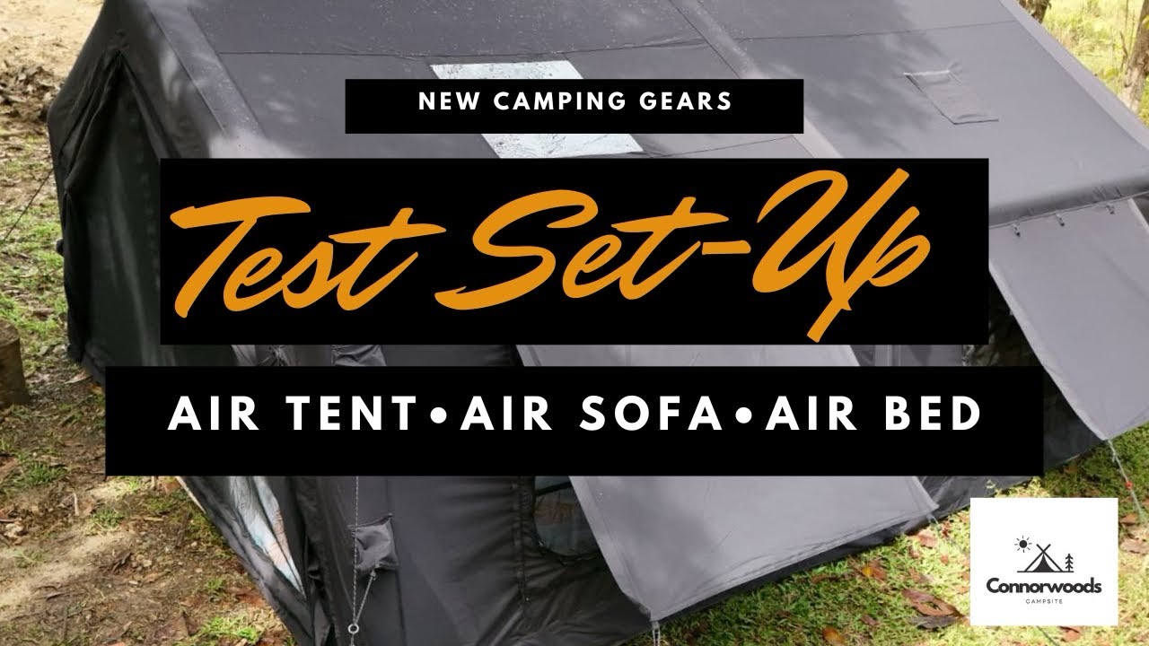 How To Set-Up Coody Inflatable Air-Tent 17.2 |Testing Our New Camping Gears in Connorwoods Bulacan