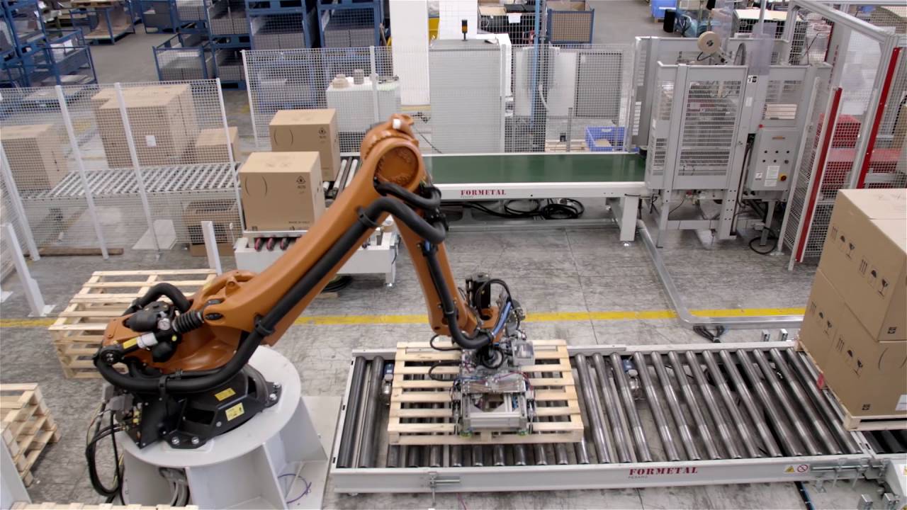 Formetal - Linea imballo, pallettizzazione mobili