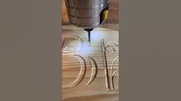 Custom name sign request  #woodwork #cnc #maker