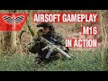 Gameplay. Марксман в страйкболе. M16 DMR In Action