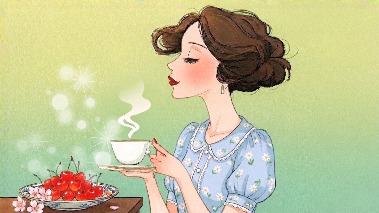 The Coloring of a Hopeful Heart | Cozy Vintage Jazz for Vivid Hope & Positivity