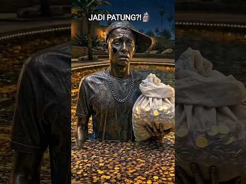 Lagi Curi Emas… Tompul Mendadak Jadi Patung!