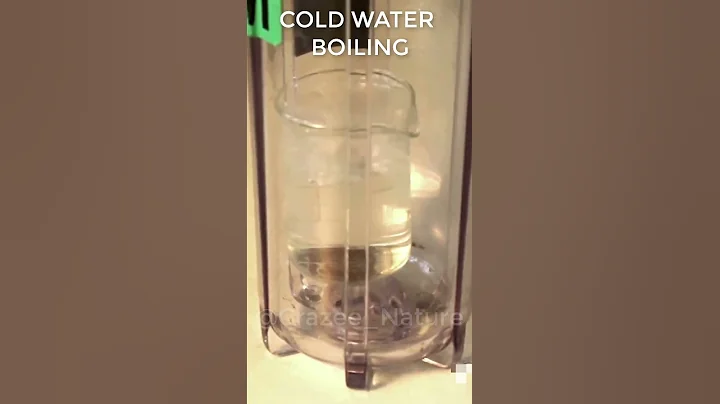 Making Water Boil without Heating It #science #chemistry #experiment