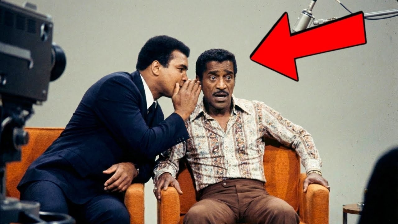 Muhammad Ali Stopped Sammy Mid-Sentence — What He Whispered Made Sammy Freeze on Camera