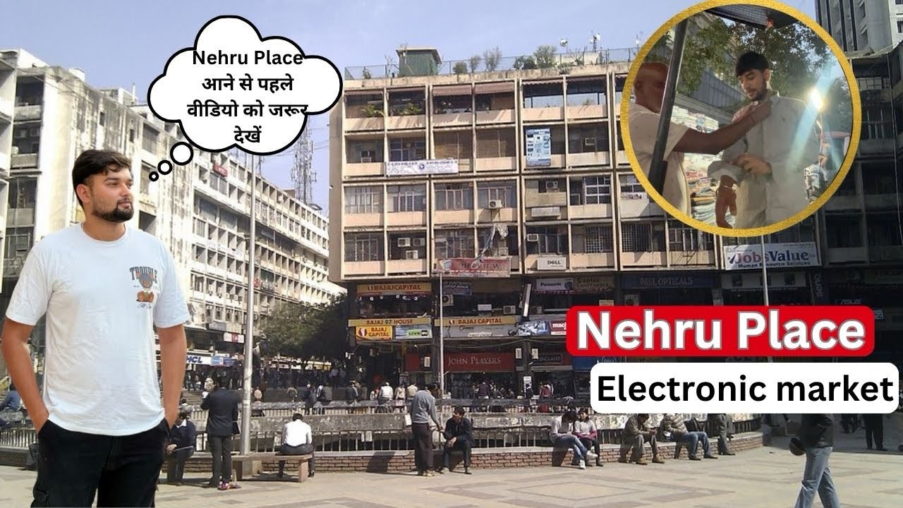 Nehru Place Delhi | Best Electronics & Gadget Market Vlog | Jatin Sangwan