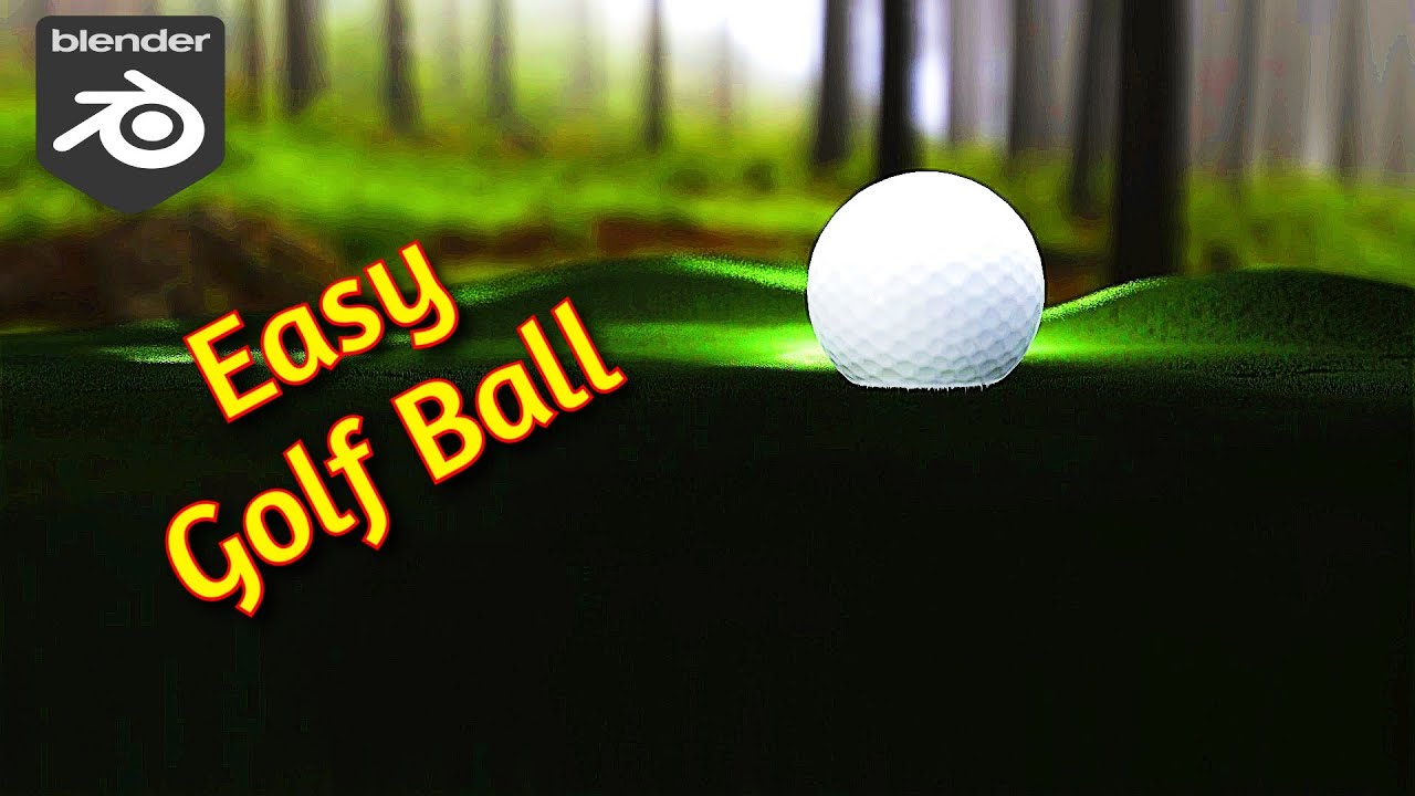 GOLF TUTORIAL SHOULD HAVE DONE A BETTER THUMB. MAKE A GOLF BALL IN