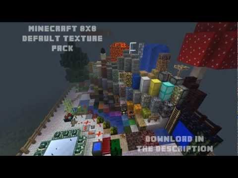 Minecraft 8x8 Default Texture Pack 1.2.5