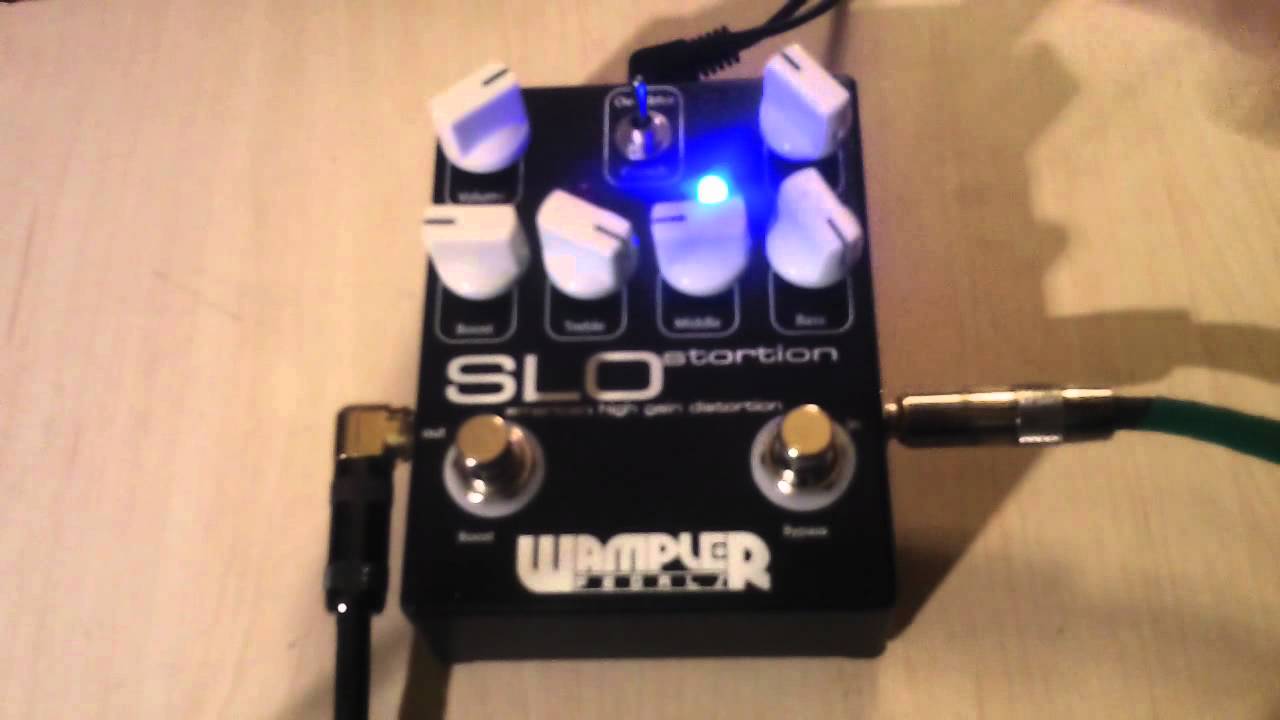Wampler SLOstortion Guitar Demo - Drop C - Part 1