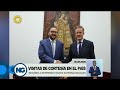 GV Noticias de la noche | Visitas de Cortesía en el país: Reciben a representantes internacionales