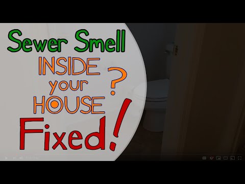 Sewage smell in your house? Fixed!  TRY THIS FIRST!