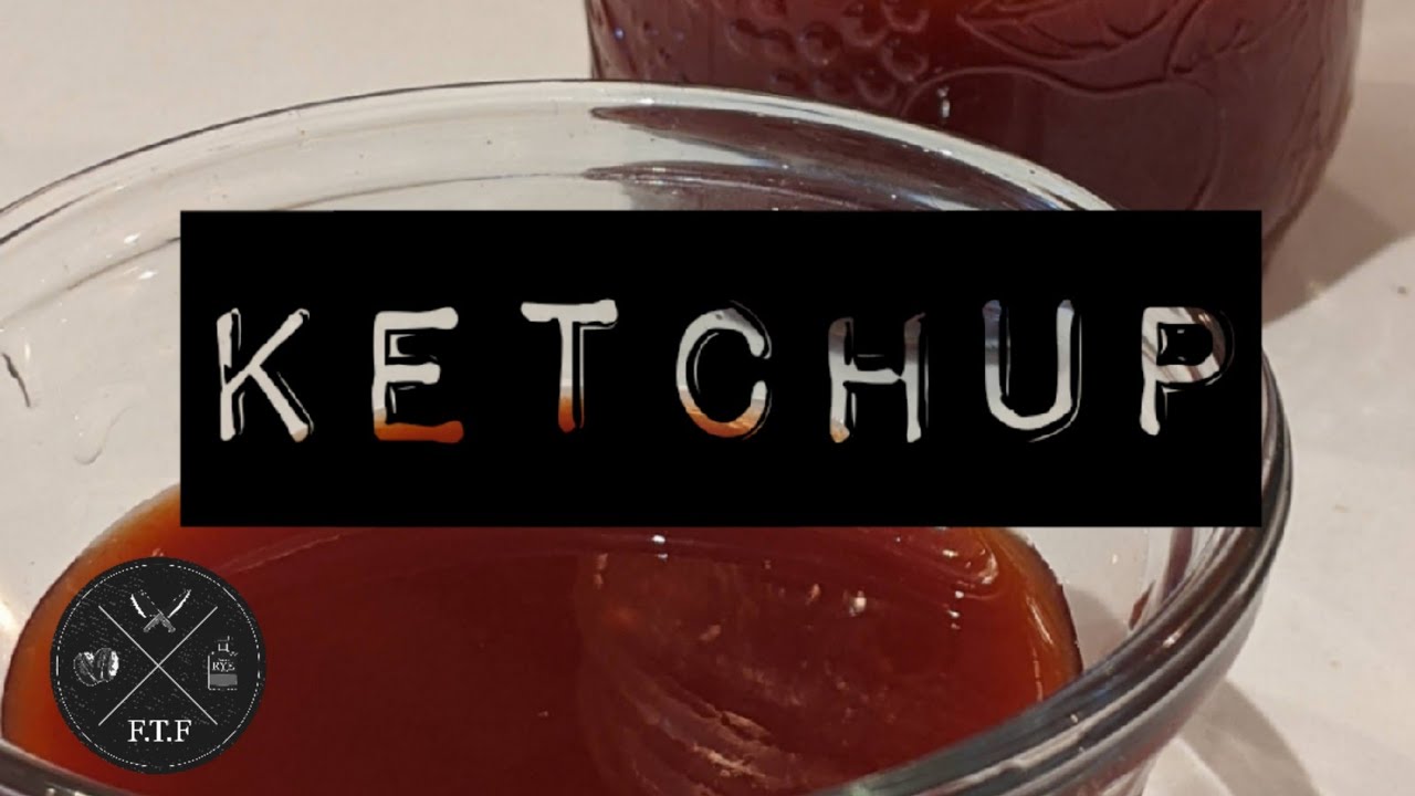 KETCHUP • Easy Recipe to make EVERYTHING delicious! • 4 Ingredients