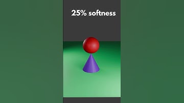 Cone VS Softness 💥 | Satisfying AI Impact Test #blender3d #blender