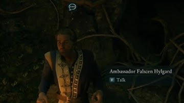 Avowed - Find the Aedyran Ambassador in the Strangleroot (Message from Afar)