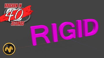 MODO | Element Move: Rigid Connections