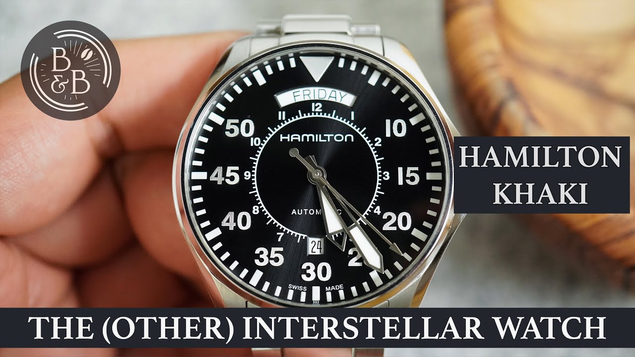 Hamilton “Interstellar” Khaki Aviation Pilot H64615135