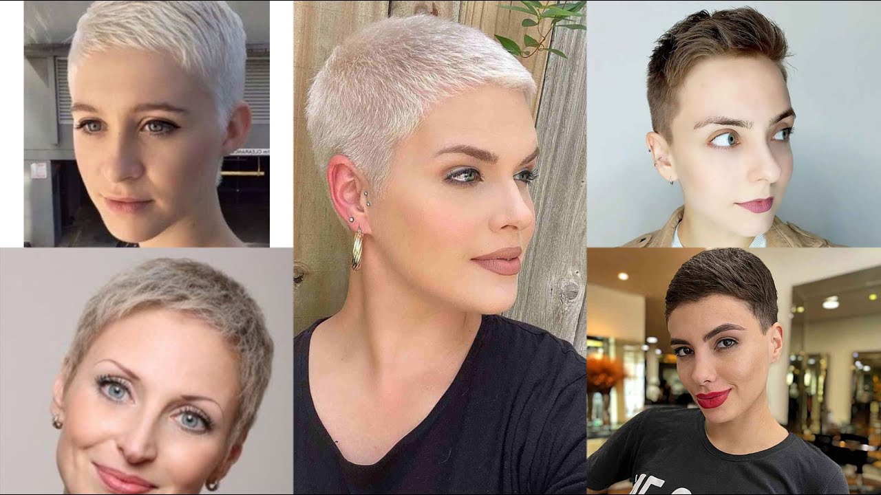 Very Short PIXIE Haircuts //Women Short Hairstyles/party PIXIE Cuts