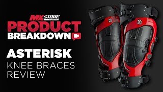 Asterisk Knee Brace Range | Product Breakdown | MXstore.com.au