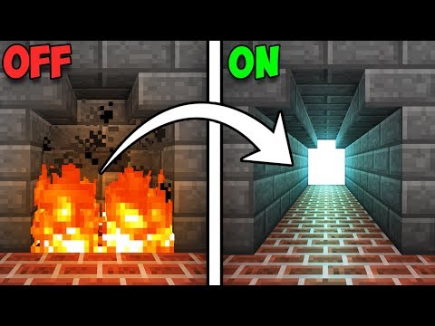 Entrada de lareira completamente escondida! - Tutorial Minecraft