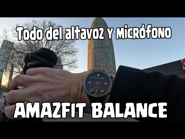 Smartwatch Amazfit Balance - Llamadas Reproductor de Música AMAZFIT