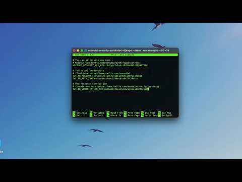 Two-Factor Authentication - utilizing Twilio's Authy and Django